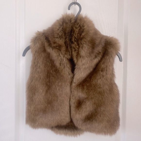 Ralph Lauren Faux Fur Vest - Picture 1 of 3